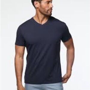 Hugo Boss - Men's Navy V-Neck T-Shirt